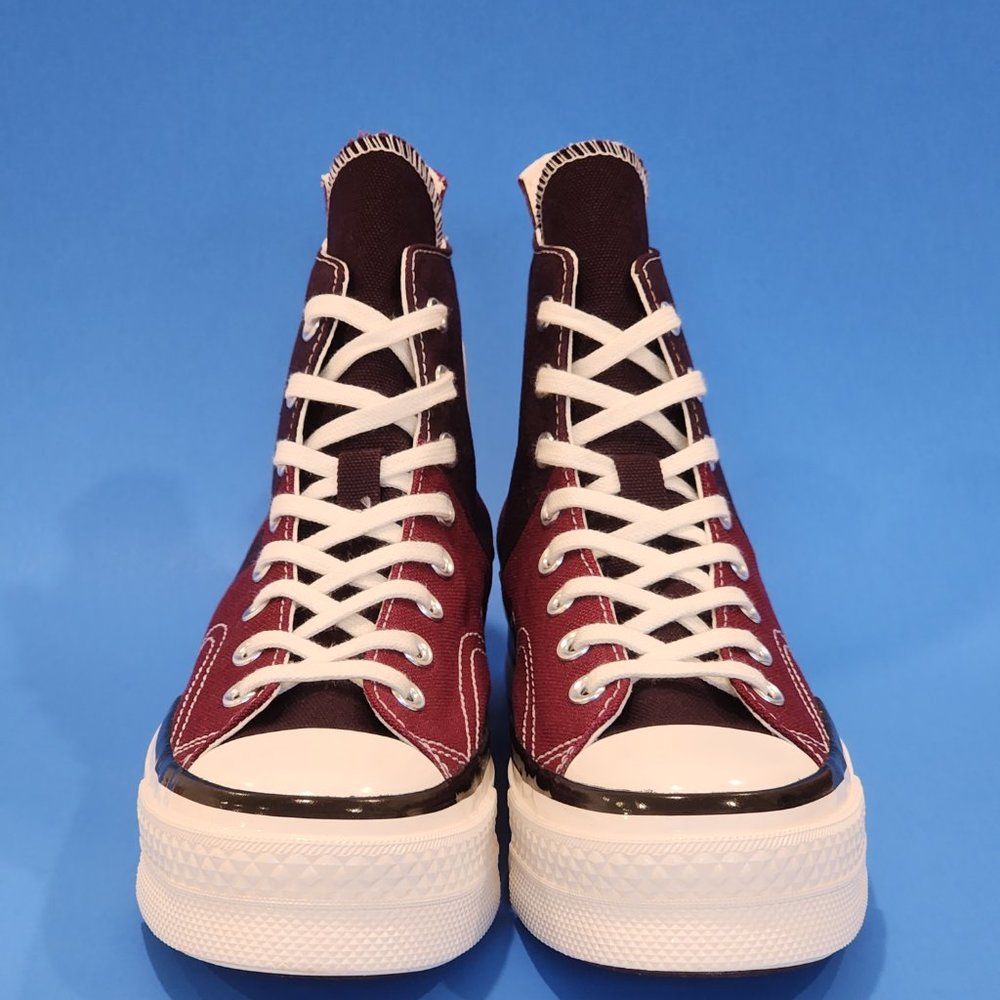 Converse Chuck 70 Plus Hi 'Dark Beetroot' Canvas Unisex Sneakers A01389C NWT - Picture 6 of 6